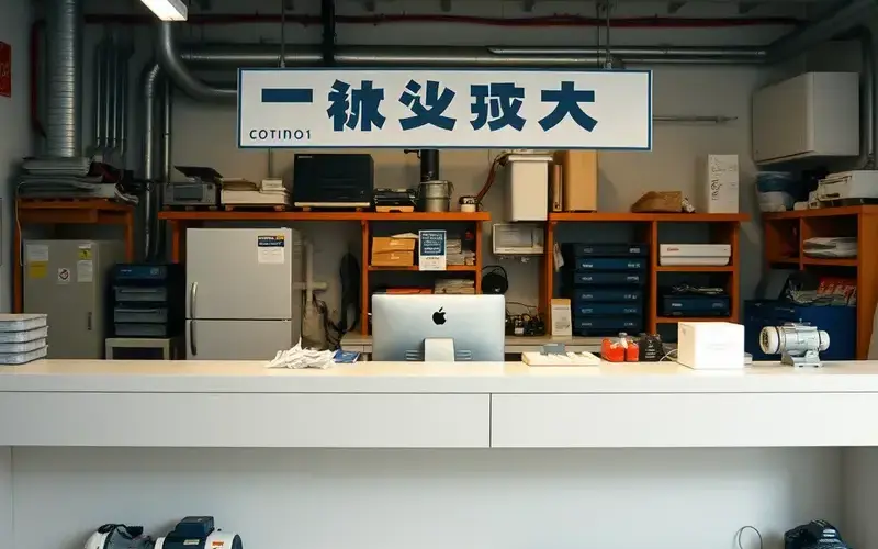 修理工場受付